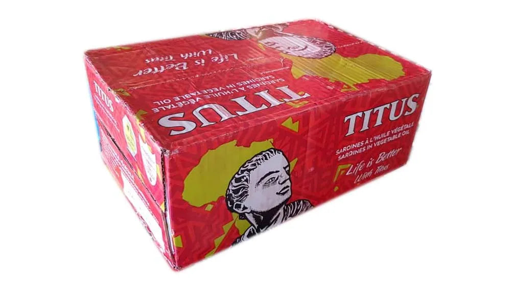 Titus Sardines in Soyabean oil carton